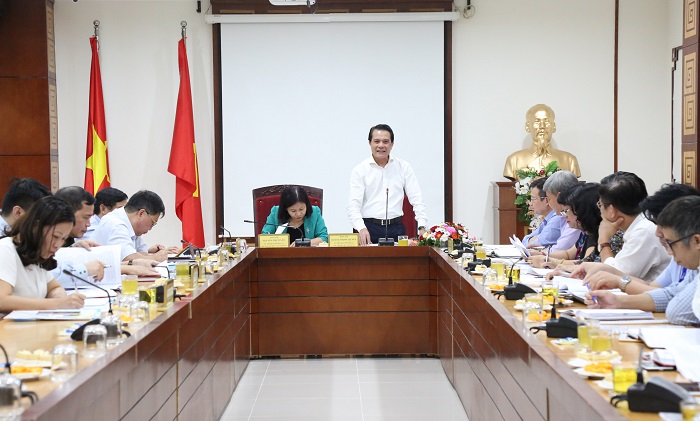 Đoàn giám sát số 2 của Thành ủy làm việc với Sở Thông tin và Truyền thông về thực hiện Chương trình số 05-CTr/TU