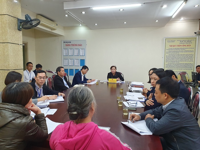 Phó Bí thư Thành ủy, Chủ tịch HĐND thành phố Nguyễn Thị Bích Ngọc tiếp công dân định kỳ tại quận Hà Đông