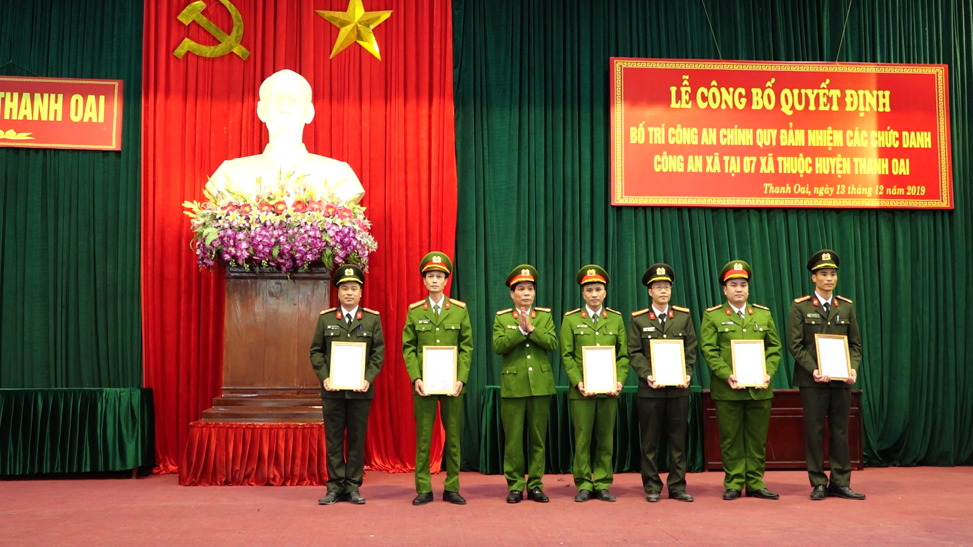 Quang cảnh buổi lễ