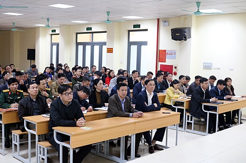 Ảnh: Các đại biểu dự lớp tập huấn