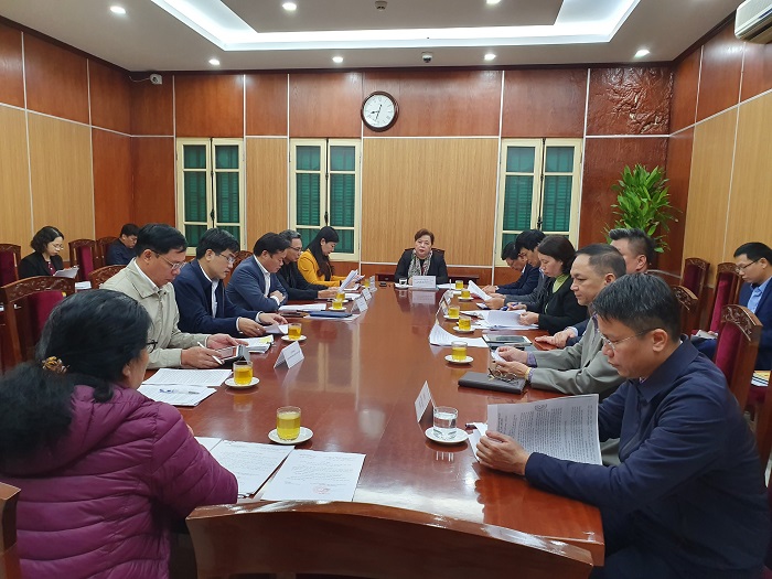 Chủ tịch HĐND thành phố Hà Nội Nguyễn Thị Bích Ngọc tiếp công dân Đỗ Thị Yến (phường Dịch Vọng Hậu, quận Cầu Giấy)