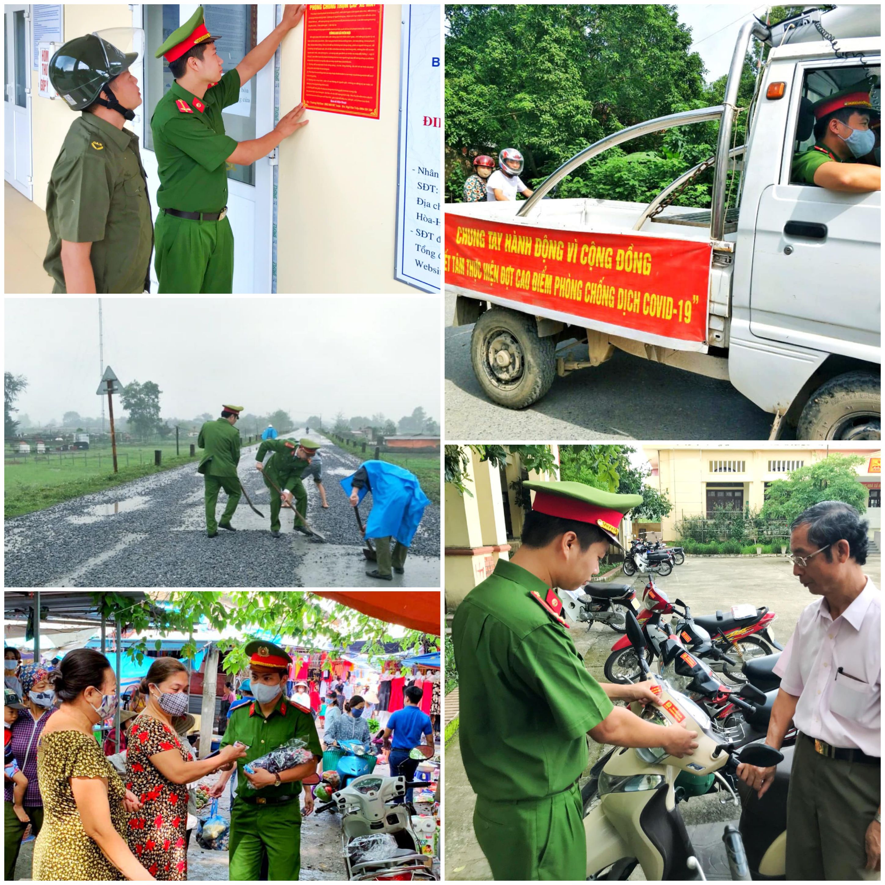 Lực lượng công an chính quy được điều động về các xã đã chủ động, tích cực tham mưu giúp cấp ủy, chính quyền địa phương triển khai nhiều biện pháp đảm bảo an ninh trật tự, an toàn xã hội trên địa bàn