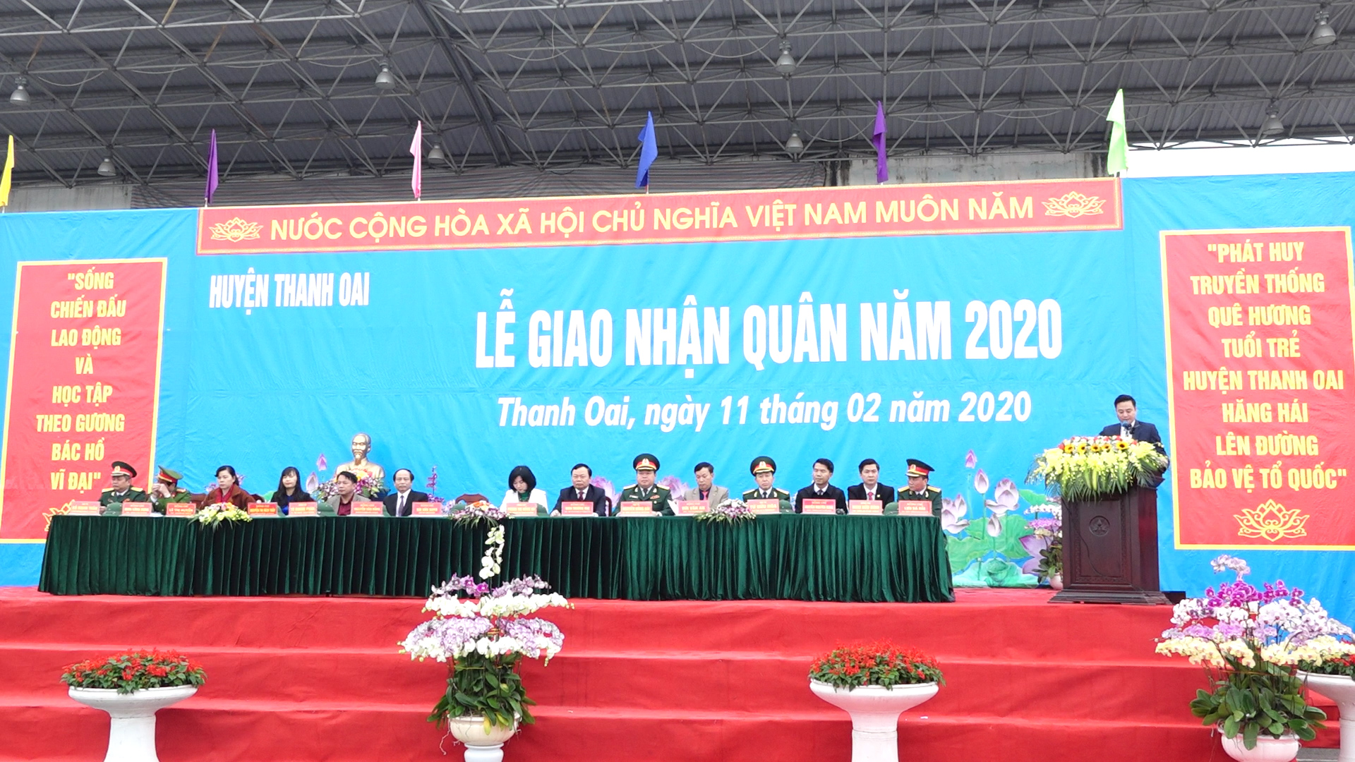 Quang cảnh buổi lễ