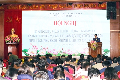 Ảnh: Quang cảnh hội nghị.
