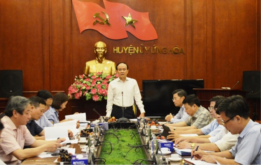 Phó Chủ tịch HĐND Thành phố Nguyễn Ngọc Tuấn phát biểu kết luận Hội nghị