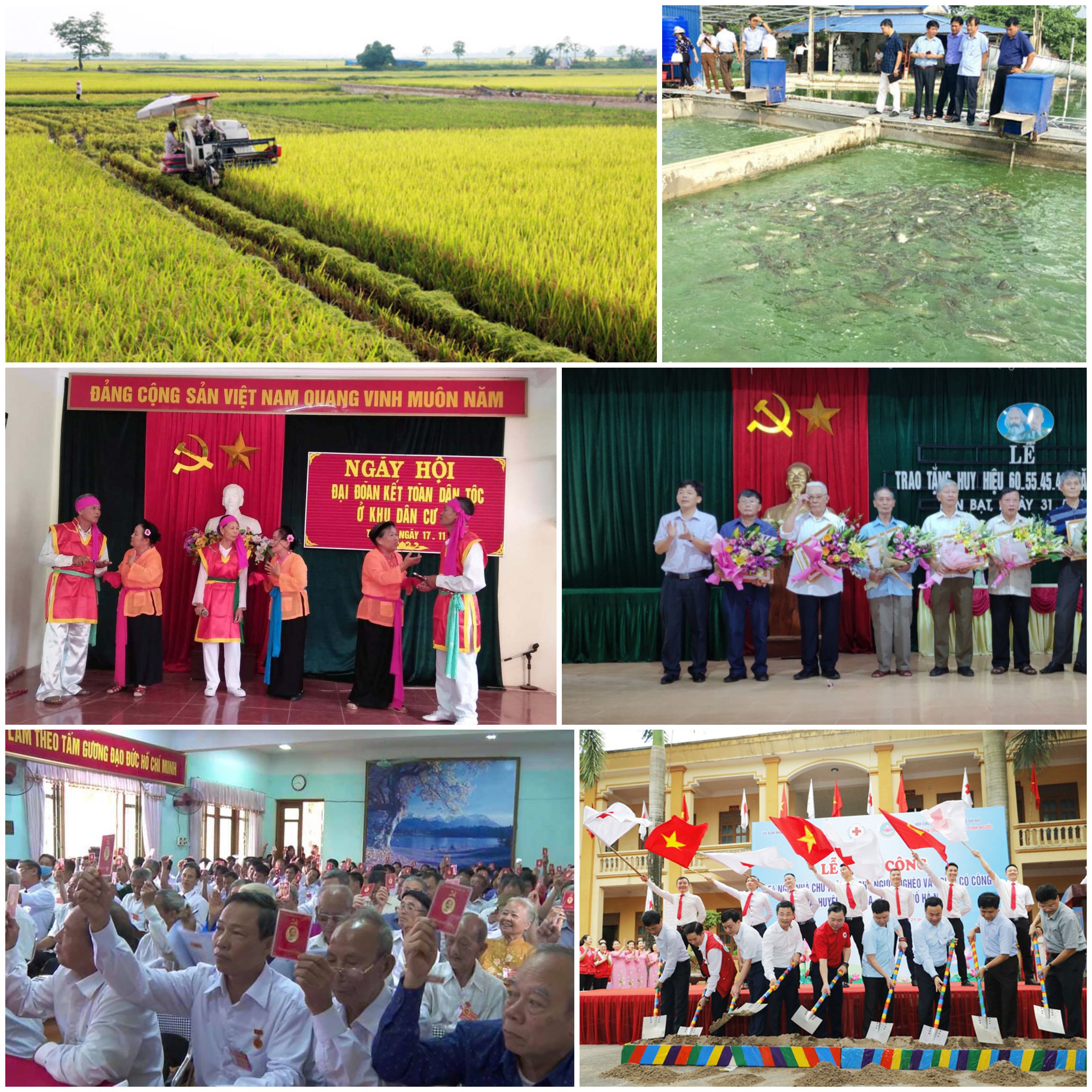 Nhiệm kỳ 2015-2020, Đảng bộ, chính quyền và Nhân dân huyện Ứng Hòa đã đạt được nhiều kết quả quan trọng trên các lĩnh vực
