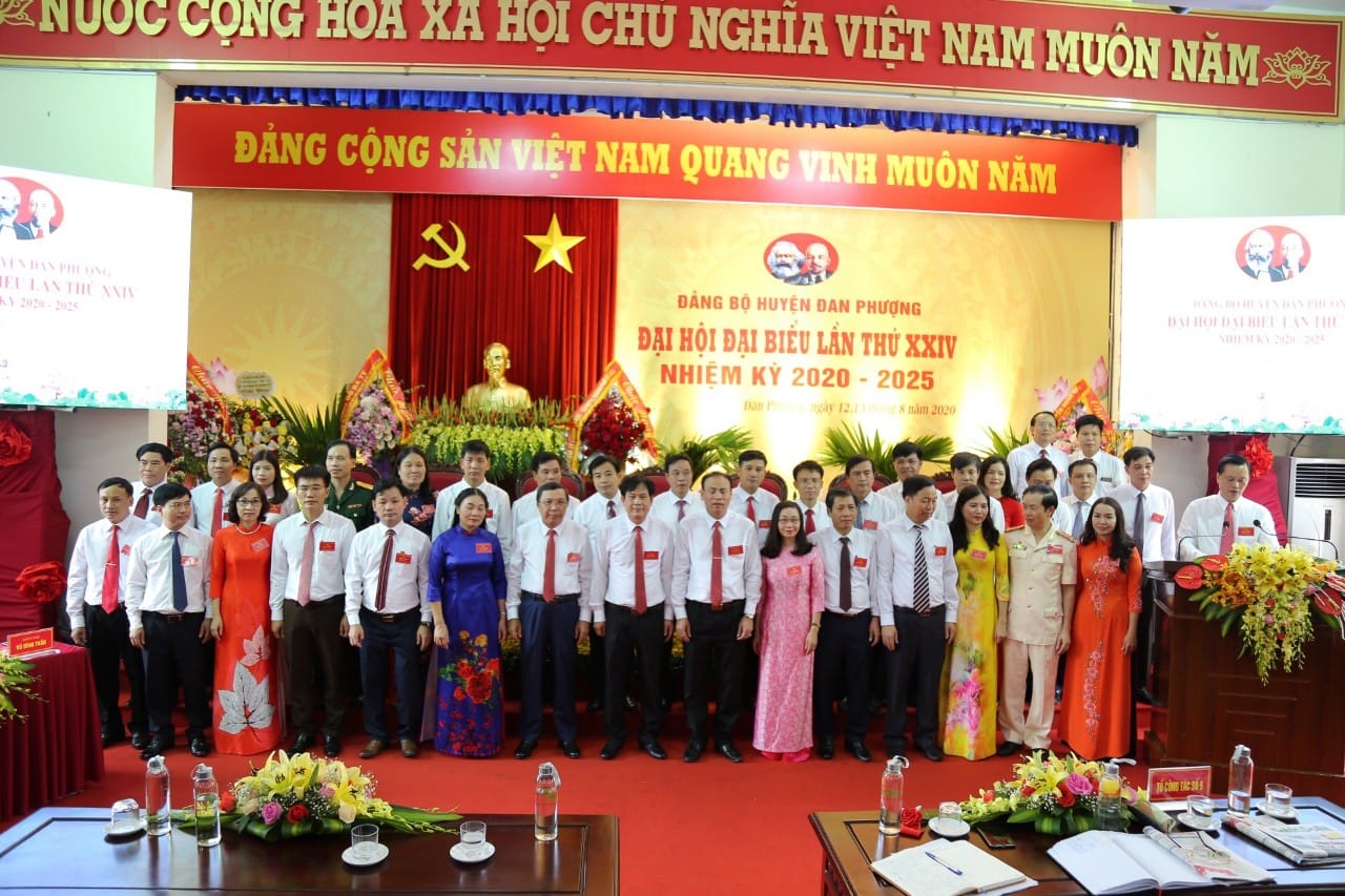 Ra mắt Ban chấp hành Đảng bộ huyện Đan Phượng khóa XXIV, nhiệm kỳ 2020-2025