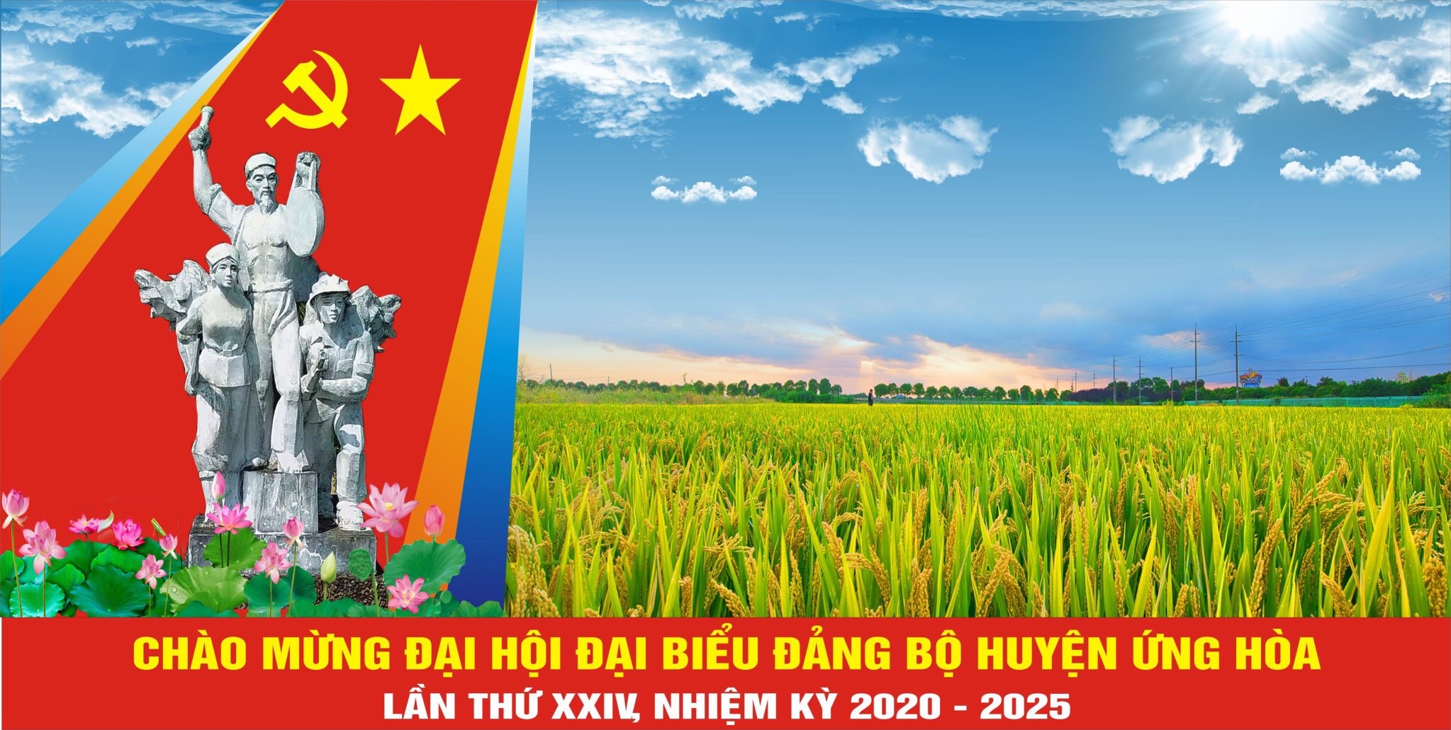 Đảng bộ Huyện Ứng Hòa đã sẵn sàng cho ngày hội lớn của Huyện