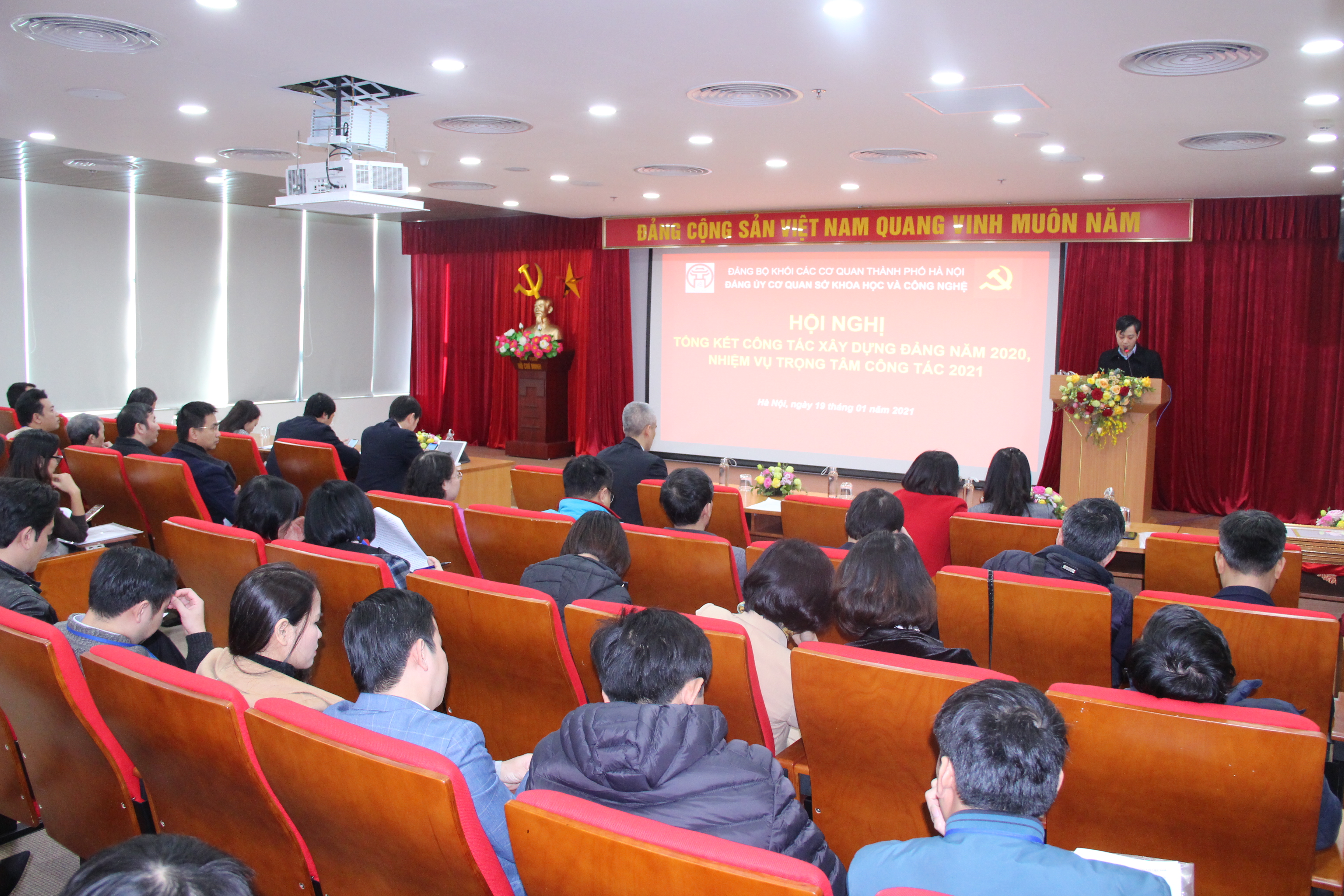 Toàn cảnh Hội nghị Tổng kết công tác xây dựng Đảng năm 2020, nhiệm vụ trong tâm công tác 2021