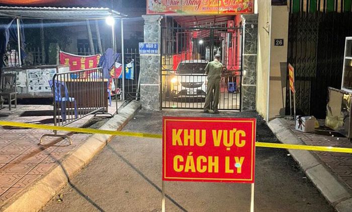 Thanh Oai phong tỏa khu vực Tòa án nhân dân huyện và Khu tập thể tòa án, tổ 1, thị trấn Kim Bài khi phát hiện ca dương tính với Sar-Cov-2