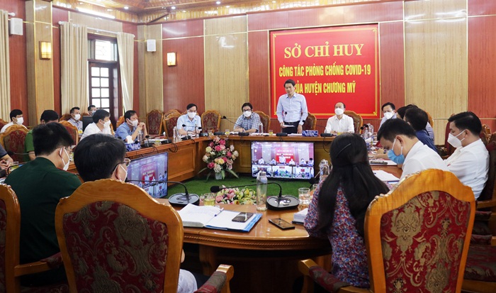 Quang cảnh buổi làm việc.