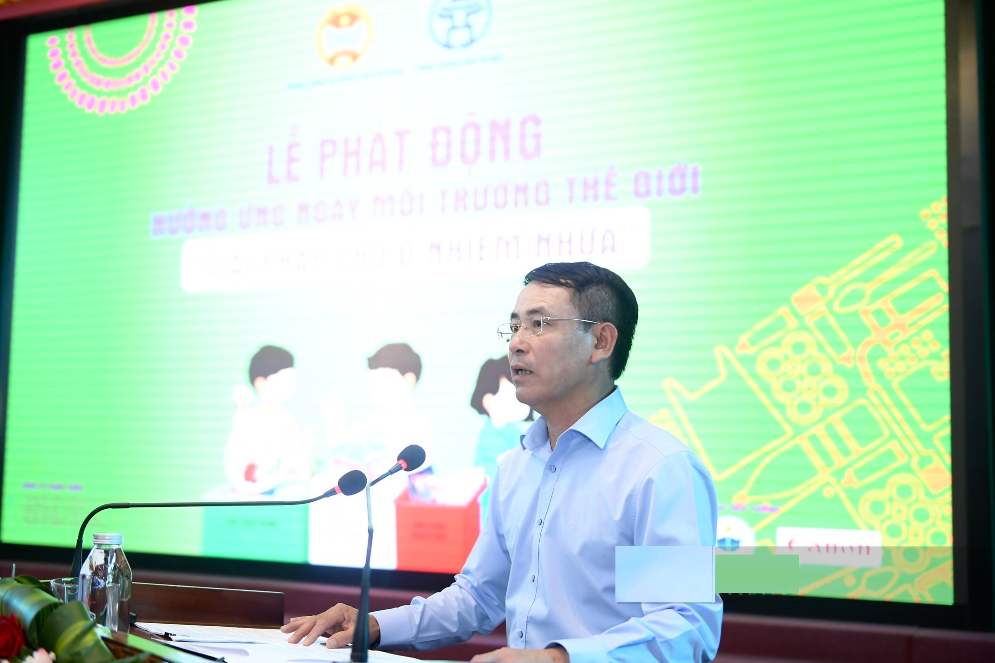 Trung ương Hội Nông dân Việt Nam cùng UBND TP Hà Nội phát động hưởng ứng Ngày Môi trường thế giới năm 2023 - Ảnh 5.