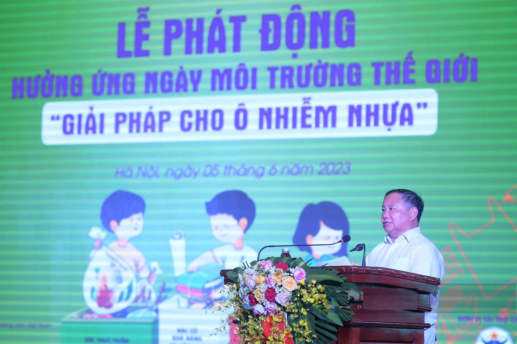 Trung ương Hội Nông dân Việt Nam cùng UBND TP Hà Nội phát động hưởng ứng Ngày Môi trường thế giới năm 2023 - Ảnh 1.