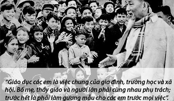 Học tốt, dạy tốt, làm cho đời sống vật chất và tinh thần ngày càng tiến bộ