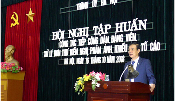 Tập huấn xử lý đơn thư khiếu nại, tố cáo cho hơn 300 cán bộ cấp cơ sở của Thành phố