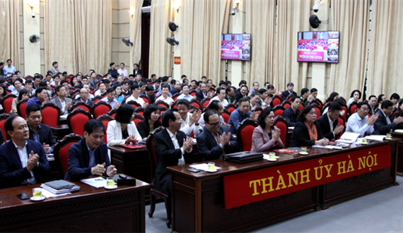 Thành ủy Hà Nội quán triệt Quy định về bảo vệ chính trị nội bộ