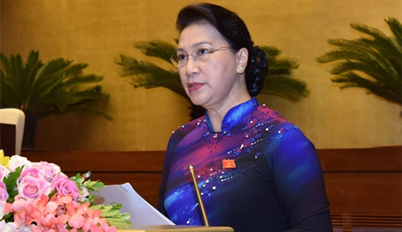 Chủ tịch Quốc hội Nguyễn Thị Kim Ngân trình Quốc hội nhân sự bầu Chủ tịch nước