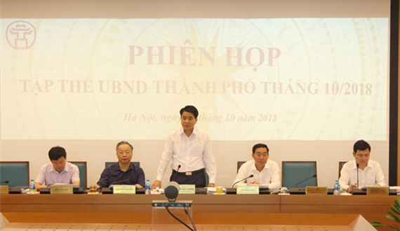 UBND Thành phố xem xét, quyết định 10 nội dung thuộc thẩm quyền