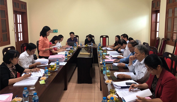 Nghiệm thu đề tài khoa học cấp cơ sở năm 2018