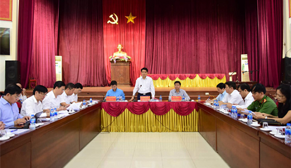 Chủ tịch UBND thành phố Hà Nội Nguyễn Đức Chung làm việc tại huyện Ứng Hòa