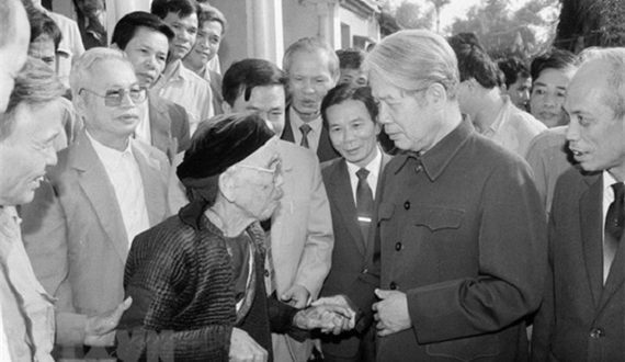 Đồng chí Đỗ Mười tư duy nhạy bén, sắc sảo, hành động quyết liệt