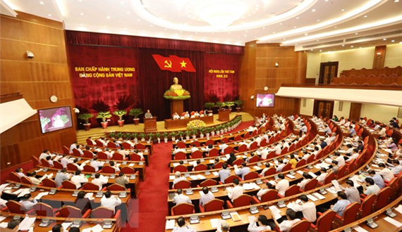 Thông cáo báo chí về ngày làm việc thứ hai của Hội nghị T.Ư 8, khóa XII