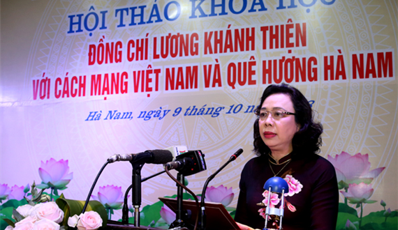 Đồng chí Lương Khánh Thiện với phong trào cách mạng của Thủ đô