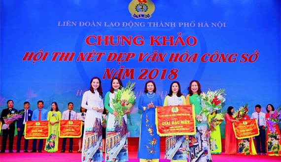 Chung khảo hội thi “Nét đẹp văn hóa công sở” cấp Thành phố năm 2018