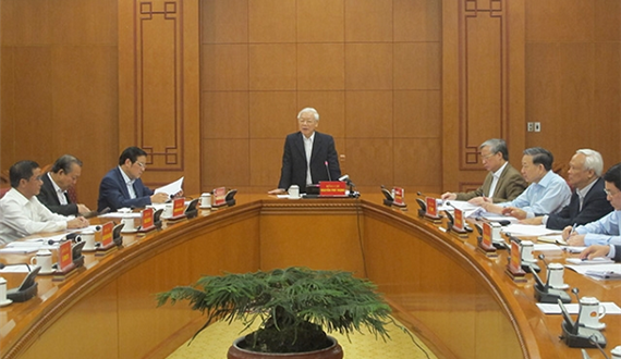 Thường trực Ban Chỉ đạo T.Ư về phòng, chống tham nhũng họp cho ý kiến đối với một số vụ án, vụ việc