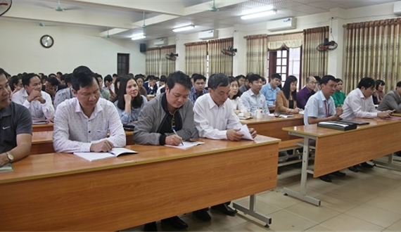 Khai giảng Lớp bồi dưỡng cán bộ nguồn quy hoạch lãnh đạo Thị xã và xã, phường