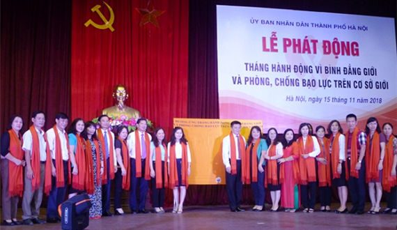 Phát động Tháng hành động vì bình đẳng giới và phòng, chống bạo lực trên cơ sở giới năm 2018