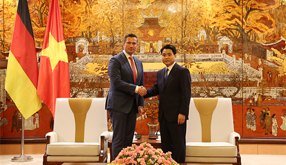 Hà Nội sẵn sàng tạo điều kiện để các doanh nghiệp Đức trao đổi, tìm hiểu cơ hội hợp tác