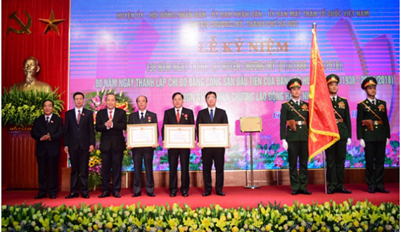 Huyện Chương Mỹ kỷ niệm 130 năm thành lập, 80 năm thành lập chi bộ Đảng đầu tiên