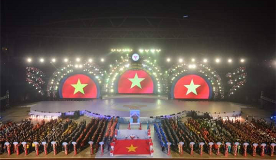 Tưng bừng Lễ khai mạc Đại hội Thể thao toàn quốc lần thứ VIII-2018