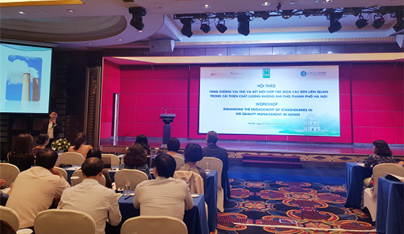 Tăng cường hợp tác trong cải thiện chất lượng không khí cho thành phố Hà Nội