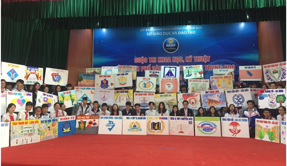 Hà Nội: Khai mạc cuộc thi Khoa học và kỹ thuật dành cho học sinh trung học