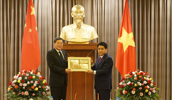 Hà Nội - tỉnh Hồ Nam (Trung Quốc) tăng cường quan hệ hữu nghị toàn diện