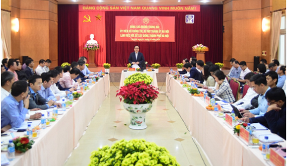Bám sát nhiệm vụ, đẩy nhanh tiến độ các dự án hạ tầng đô thị
