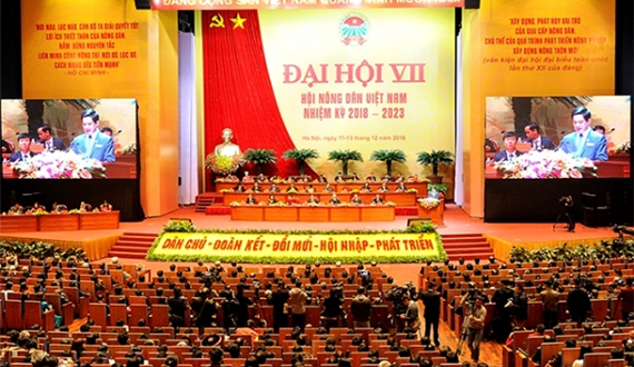 Khai mạc trọng thể Đại hội đại biểu toàn quốc Hội Nông dân Việt Nam lần thứ VII