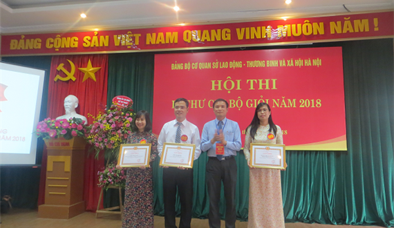 Hội thi Bí thư Chi bộ giỏi Sở Lao động – Thương binh và Xã hội năm 2018