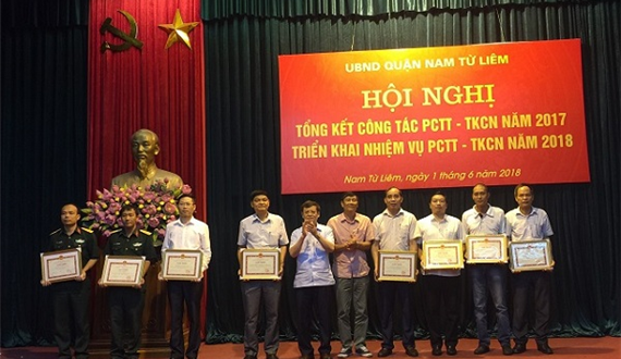 Quận Nam Từ Liêm: Triển khai công tác phòng, chống thiên tai, tìm kiếm cứu nạn năm 2018