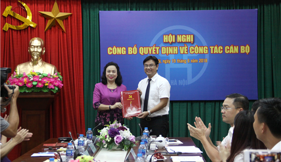 Công bố quyết định bổ nhiệm Bí thư huyện uỷ Chương Mỹ