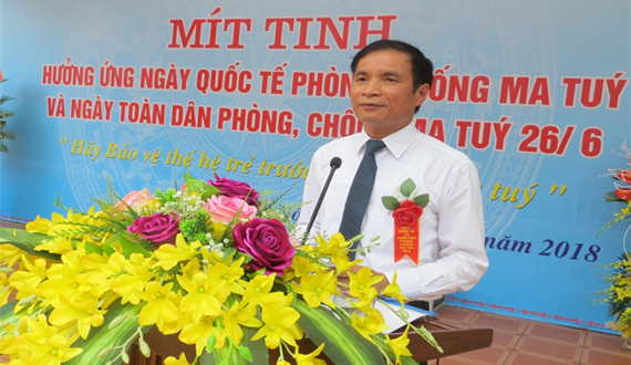 Hãy bảo vệ thế hệ trẻ trước hiểm họa ma túy