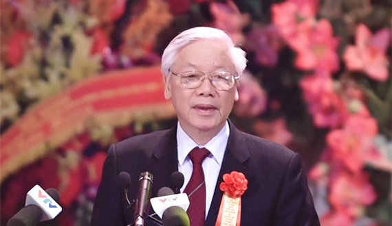 Toàn văn phát biểu của Tổng Bí thư tại Lễ kỷ niệm 70 năm Ngày Chủ tịch Hồ Chí Minh ra Lời kêu gọi thi đua ái quốc