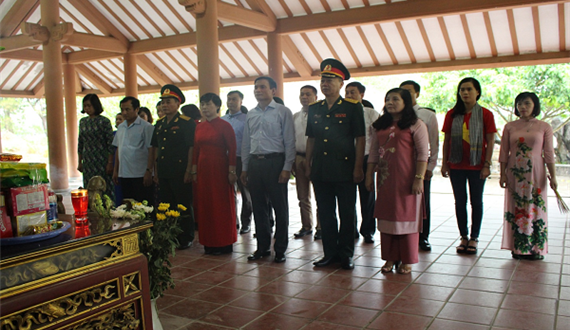 Hành trình tri ân các anh hùng liệt sĩ