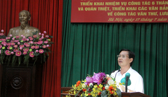 Đổi mới, sáng tạo trong công tác Văn phòng cấp ủy