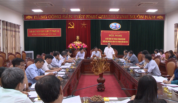 Giao ban Công tác mặt trận 6 tháng đầu năm Cụm thi đua số 3