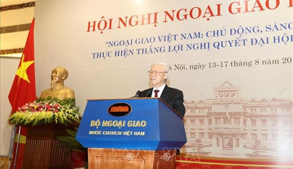 Tiếp tục thể hiện trí tuệ, bản lĩnh, đạo đức và cốt cách của nền ngoại giao thời đại Hồ Chí Minh