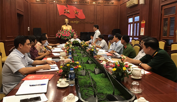 Phó Chủ tịch Thường trực HĐND Thành phố Nguyễn Ngọc Tuấn làm việc với Huyện ủy Ứng Hòa