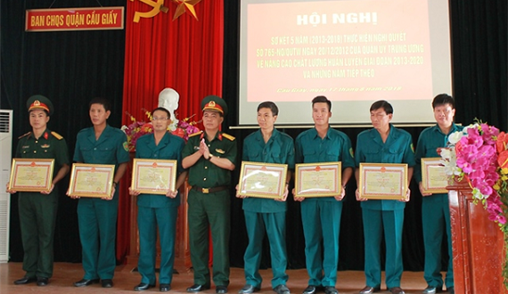 Tiếp tục nâng cao chất lượng huấn luyện đến năm 2020 và những năm tiếp theo